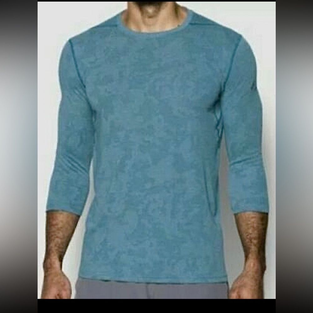 Under Armour Men's Threadborne Fitted ¾ Utility Sleeve Shirt | Size L